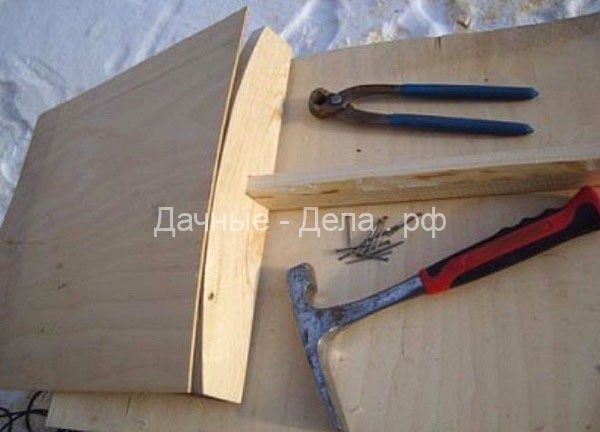Как сделать деревянную лопату для уборки снега своими руками